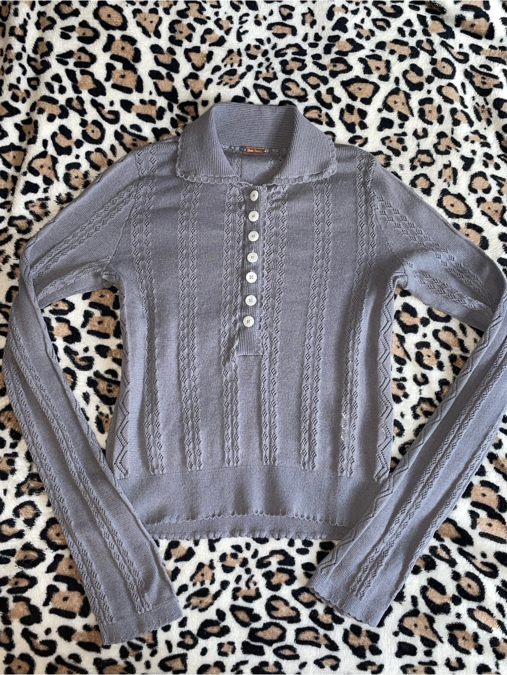 ♡ Free People Cropped Sweater